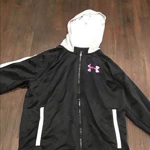 Girls XL zip up hoodie